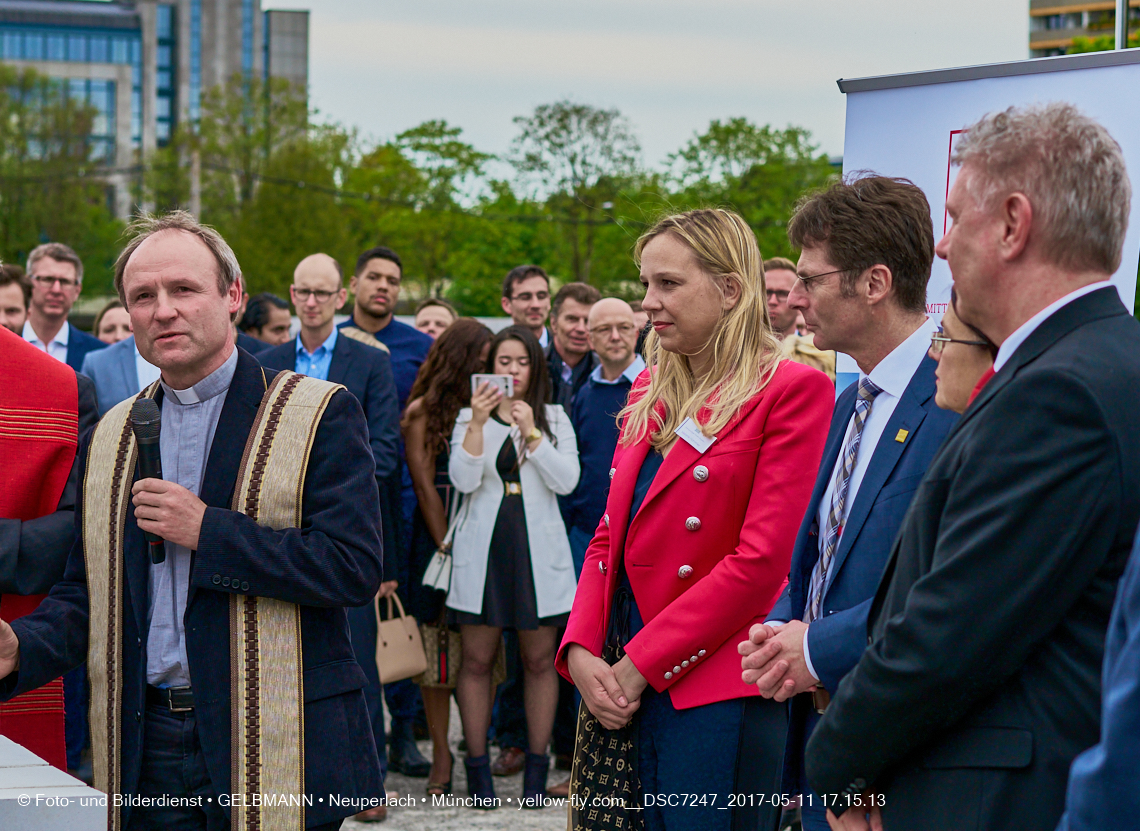 11. Mai 2017 - Grundsteinlegung für die LOGE und dem Kulturquadrat in Neuperlach